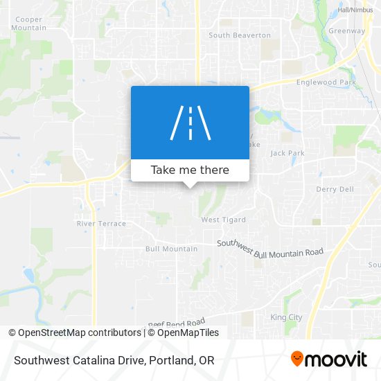 Southwest Catalina Drive map