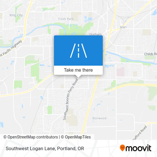 Mapa de Southwest Logan Lane