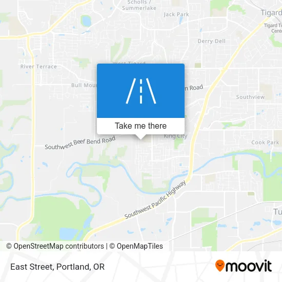 East Street map