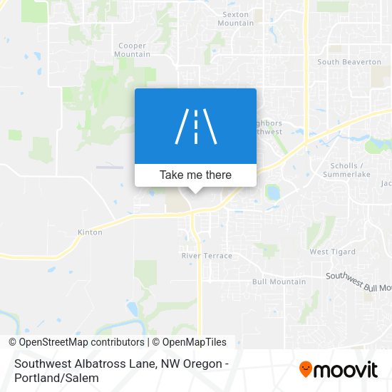 Mapa de Southwest Albatross Lane