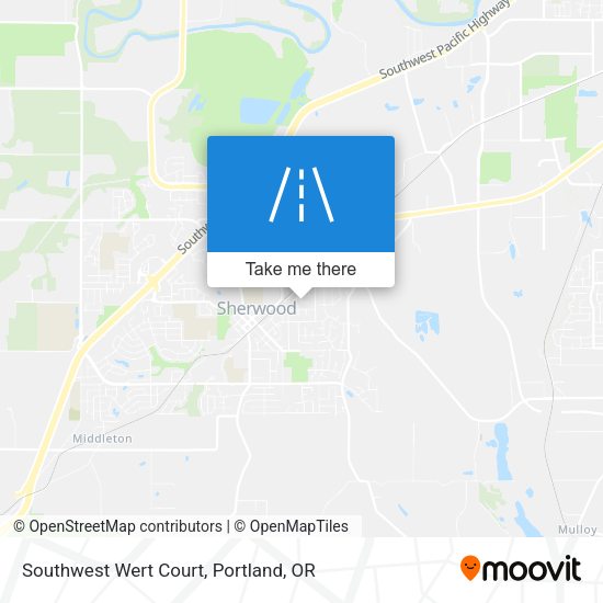 Southwest Wert Court map