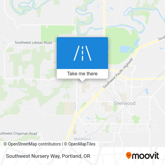 Mapa de Southwest Nursery Way