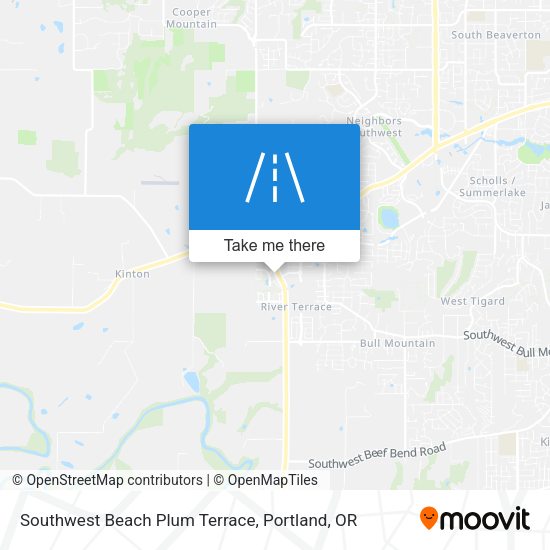 Mapa de Southwest Beach Plum Terrace