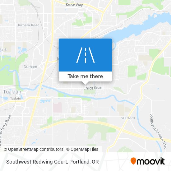 Southwest Redwing Court map