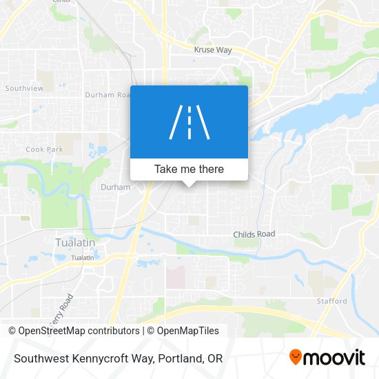 Mapa de Southwest Kennycroft Way