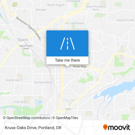 Kruse Oaks Drive map