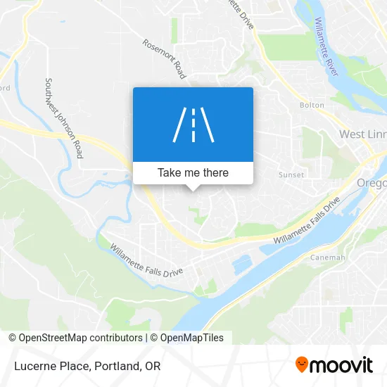 Lucerne Place map