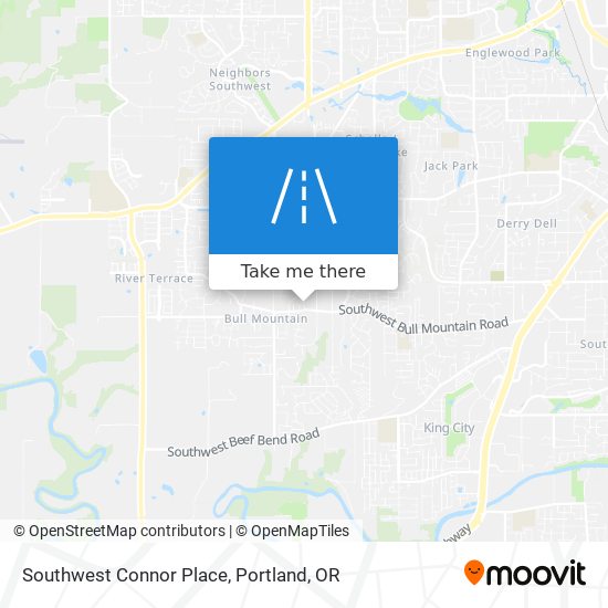 Southwest Connor Place map