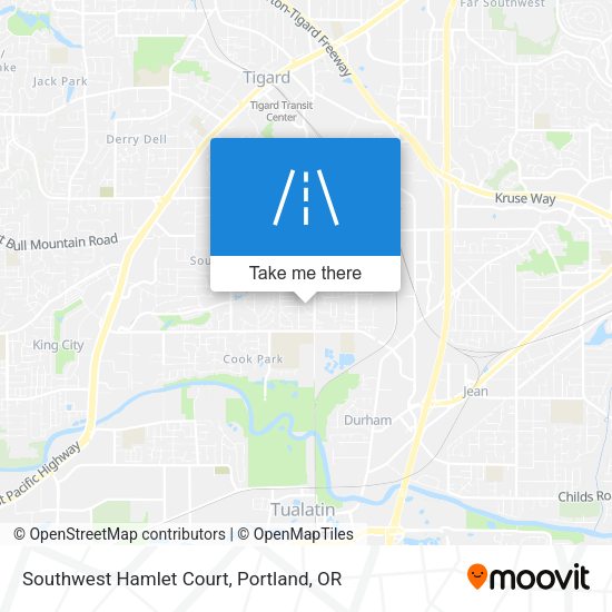 Southwest Hamlet Court map