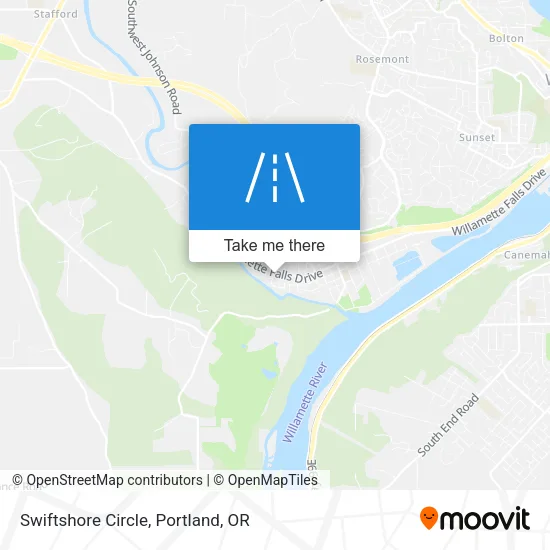 Swiftshore Circle map