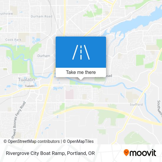 Mapa de Rivergrove City Boat Ramp