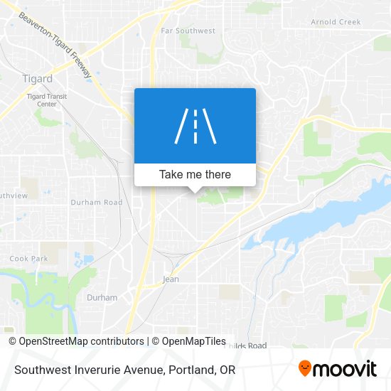 Southwest Inverurie Avenue map