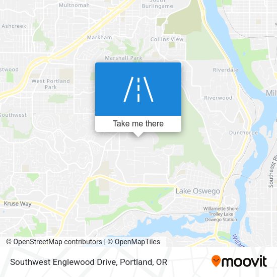 Southwest Englewood Drive map