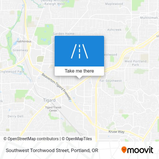 Mapa de Southwest Torchwood Street