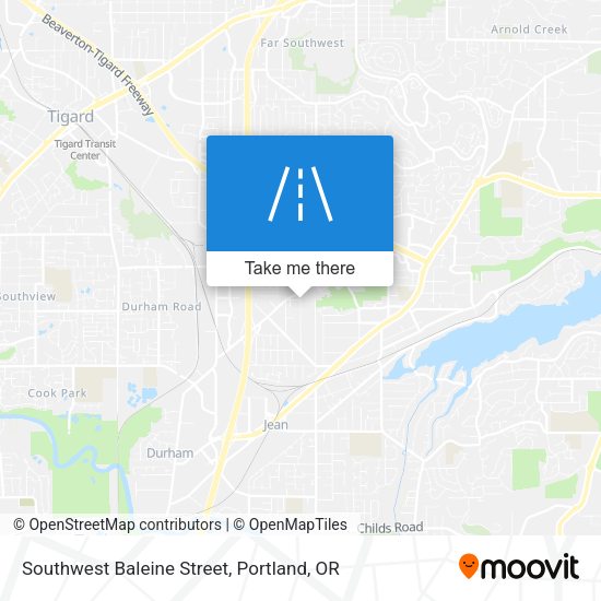 Southwest Baleine Street map