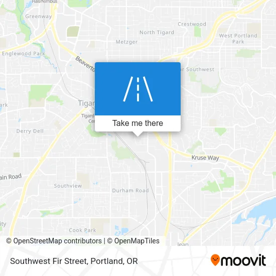 Southwest Fir Street map