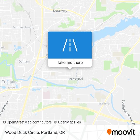 Wood Duck Circle map