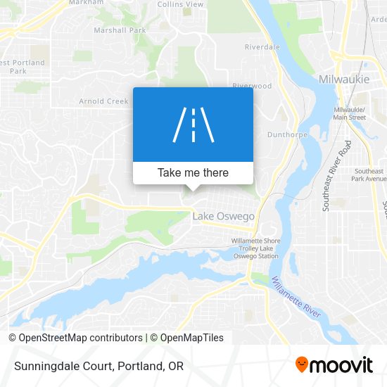 Mapa de Sunningdale Court