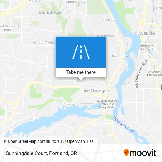 Sunningdale Court map