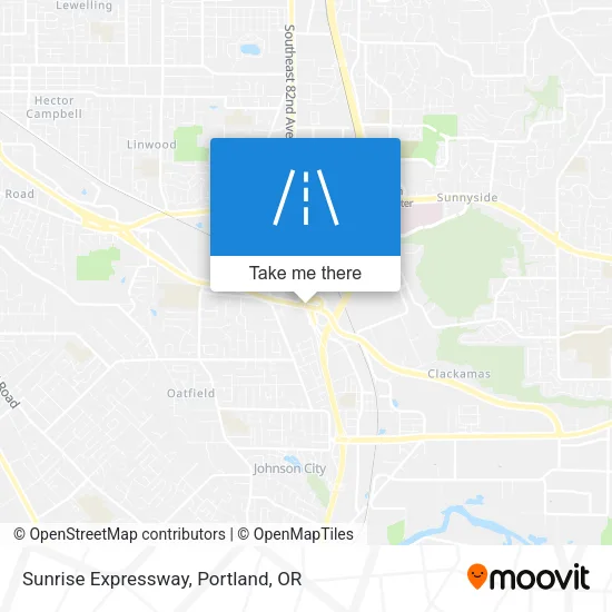 Sunrise Expressway map