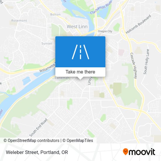 Mapa de Weleber Street