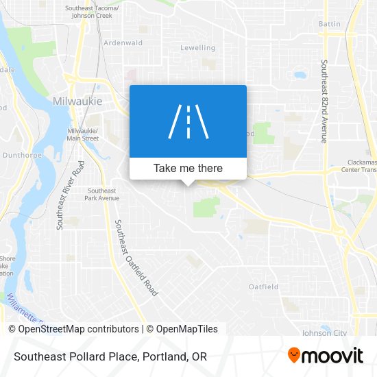 Mapa de Southeast Pollard Place