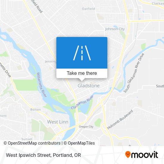 West Ipswich Street map