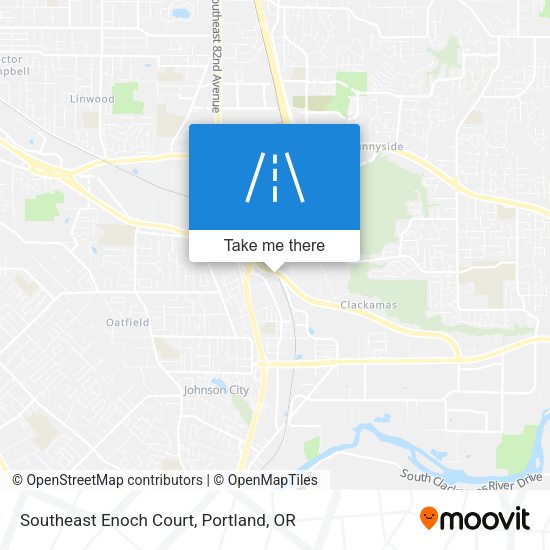 Southeast Enoch Court map
