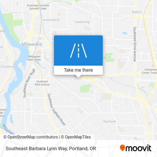Southeast Barbara Lynn Way map