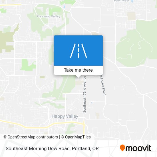 Southeast Morning Dew Road map