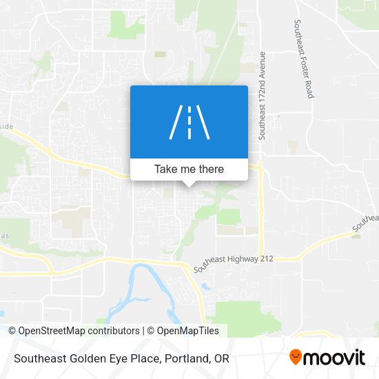 Mapa de Southeast Golden Eye Place