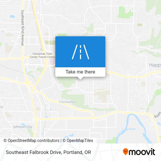Southeast Falbrook Drive map