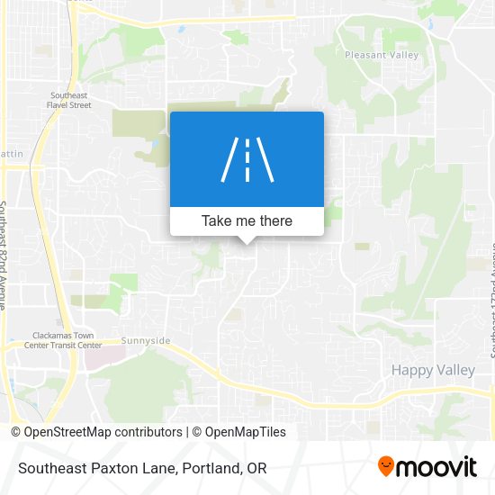 Mapa de Southeast Paxton Lane