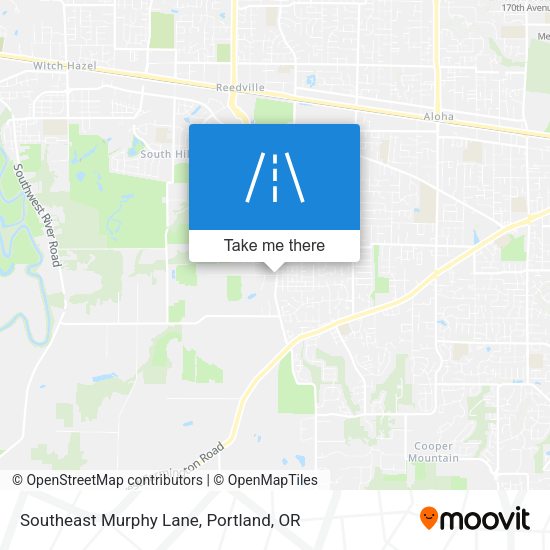 Southeast Murphy Lane map