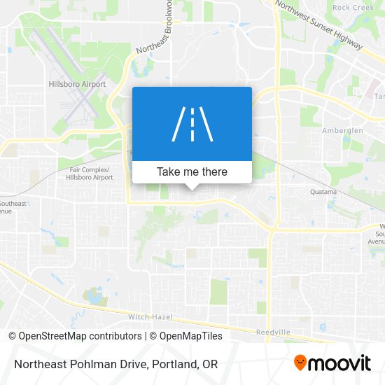Northeast Pohlman Drive map