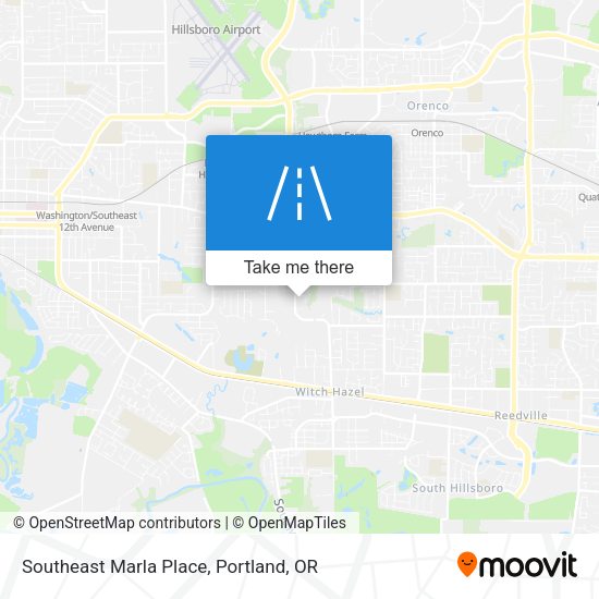 Southeast Marla Place map
