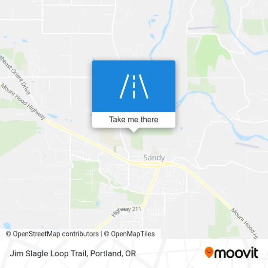 Jim Slagle Loop Trail map