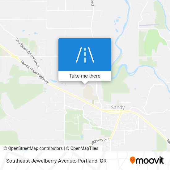 Southeast Jewelberry Avenue map