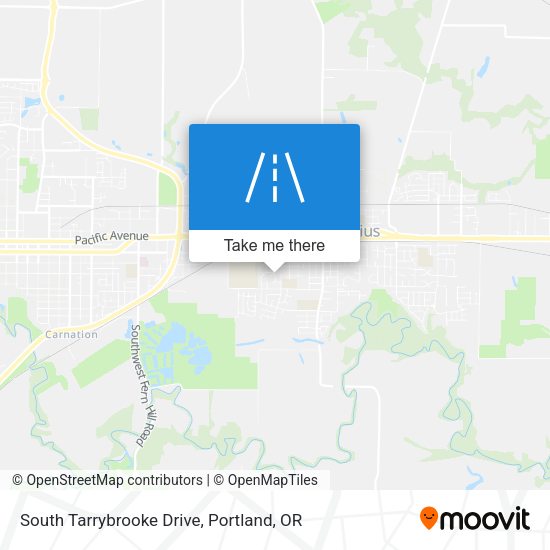 South Tarrybrooke Drive map