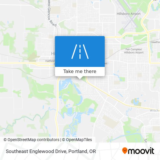 Southeast Englewood Drive map