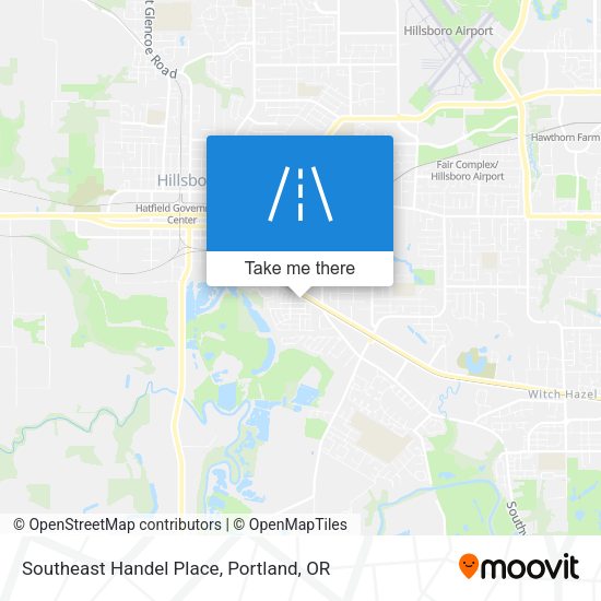 Mapa de Southeast Handel Place