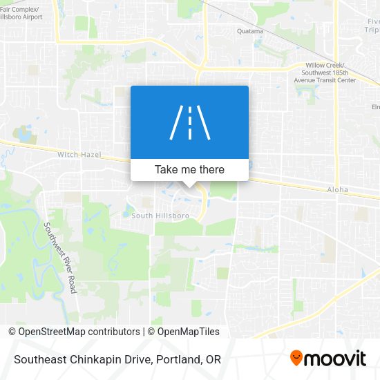 Mapa de Southeast Chinkapin Drive