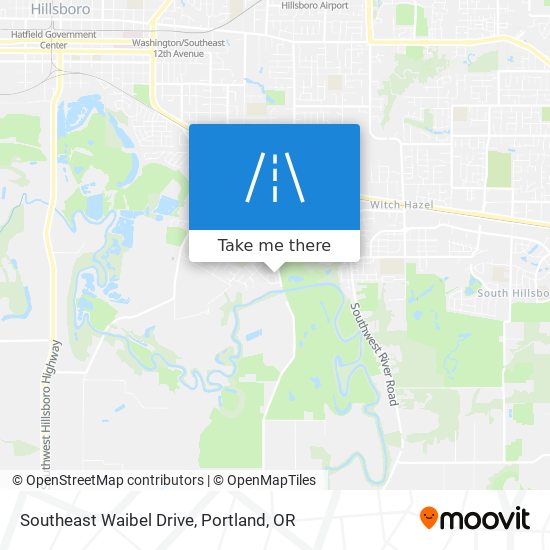 Southeast Waibel Drive map