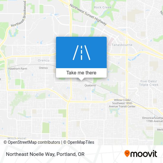 Mapa de Northeast Noelle Way