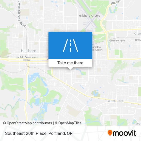 Mapa de Southeast 20th Place