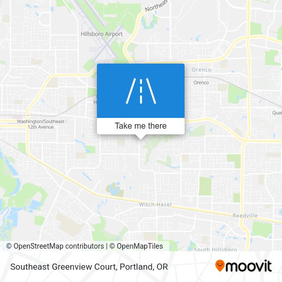 Southeast Greenview Court map