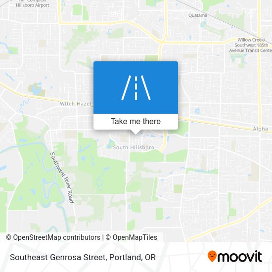 Mapa de Southeast Genrosa Street