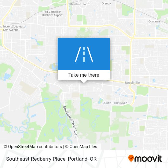 Southeast Redberry Place map
