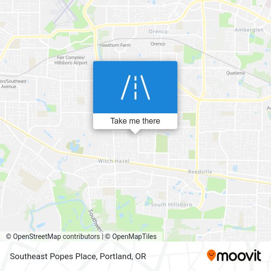 Mapa de Southeast Popes Place