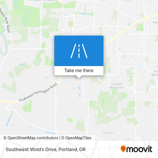 Mapa de Southwest Wold's Drive
